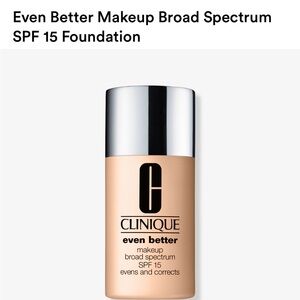 *BRAND NEW* Clinique even better makeup broad spectrum spf 15 foundation